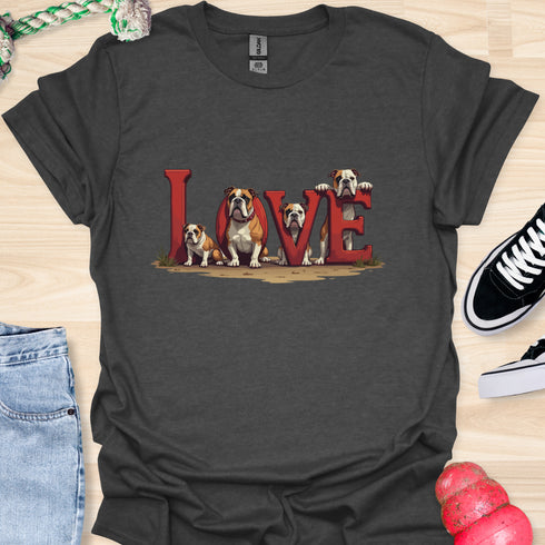 Love is a four legged word - V5 - The Family Peek T-Shirt